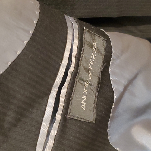 Andrew Fezza Suit 46L 38x32 no tears, holes or missing buttons - Picture 4 of 16